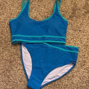 Blue Women's Swim Set